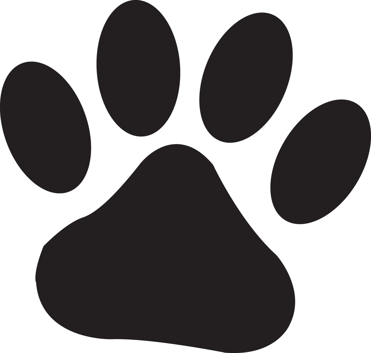 Dog Paw Print